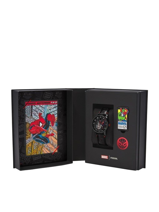 Marvel x Fossil Limited-Edition Spider-Man Automatic Watch Marvel x Fossil Limited-Edition Spider-Man Automatic Watch