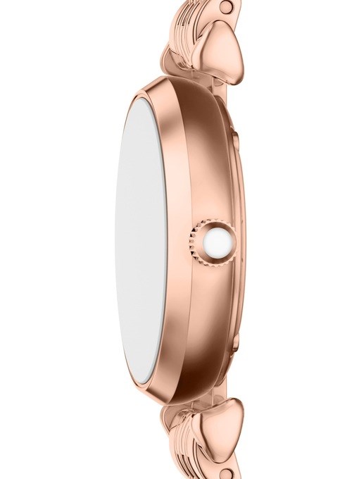 Emporio Armani Two-Hand Rose Gold-Tone Stainless Steel Watch