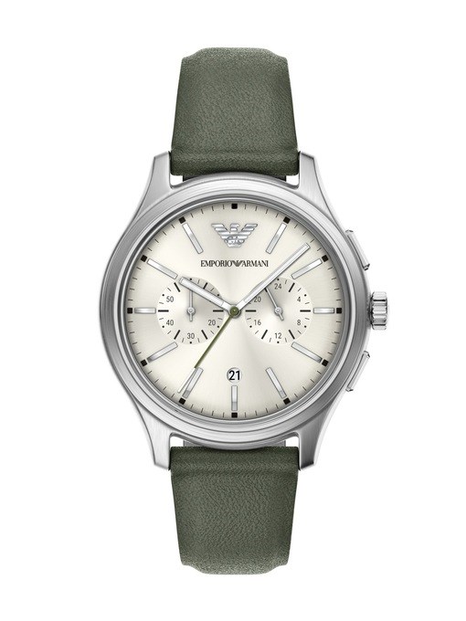 Emporio Armani Archetipo Automatic Brown Leather Watch