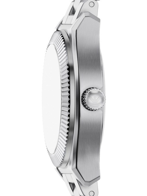 Emporio Armani Three-Hand Date Stainless Steel Watch Emporio Armani Three-Hand Date Stainless Steel Watch