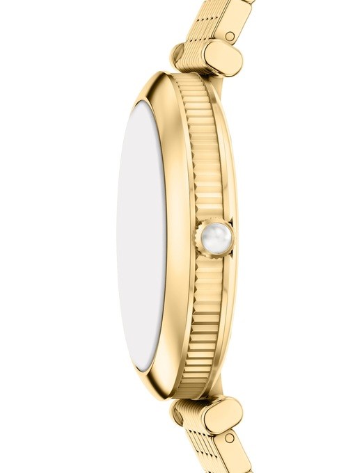 Emporio Armani Archelia Three-Hand Gold-Tone Stainless Steel Watch