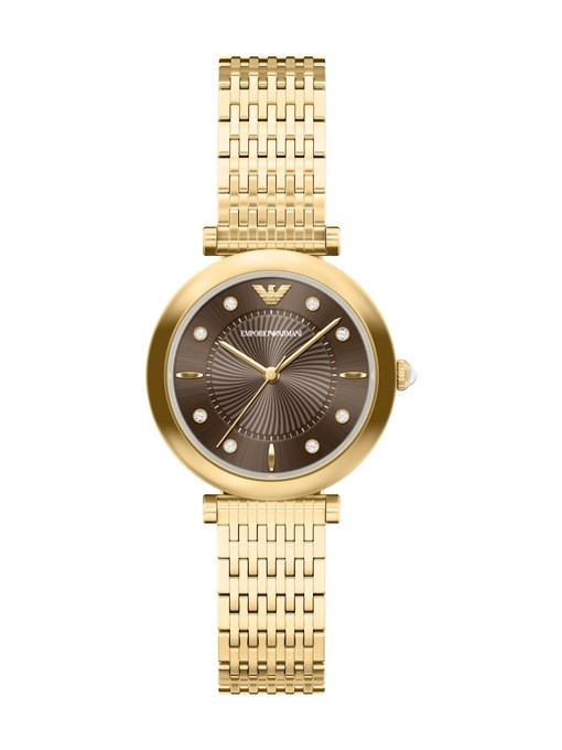 Emporio Armani Archelia Three-Hand Stainless Steel Watch