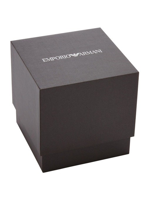 Emporio Armani Three-Hand Date Green Leather Watch Emporio Armani Three-Hand Date Green Leather Watch