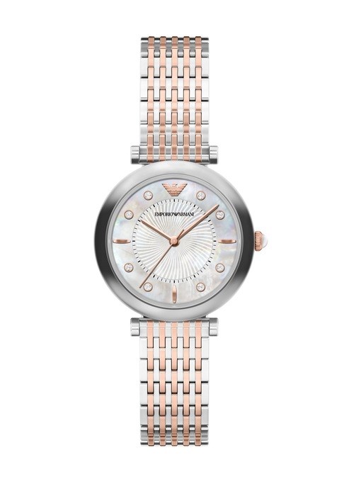 Emporio Armani Archelia Three-Hand Two-Tone Stainless Steel Watch Emporio Armani Archelia Three-Hand Two-Tone Stainless Steel Watch