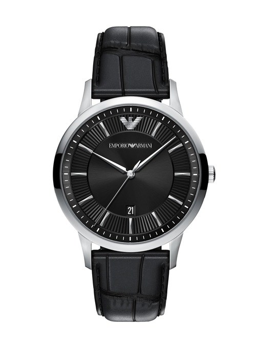 Emporio Armani Archetipo Automatic Brown Leather Watch