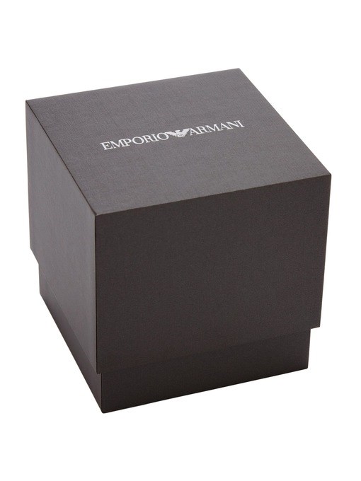 Emporio Armani World Explorer Three-Hand Stainless Steel Watch Emporio Armani World Explorer Three-Hand Stainless Steel Watch