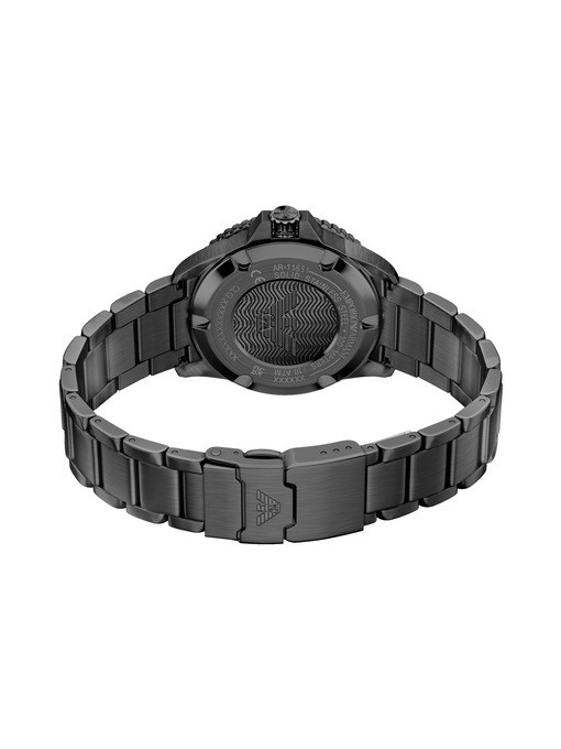 Emporio Armani World Explorer Three-Hand Stainless Steel Watch Emporio Armani World Explorer Three-Hand Stainless Steel Watch