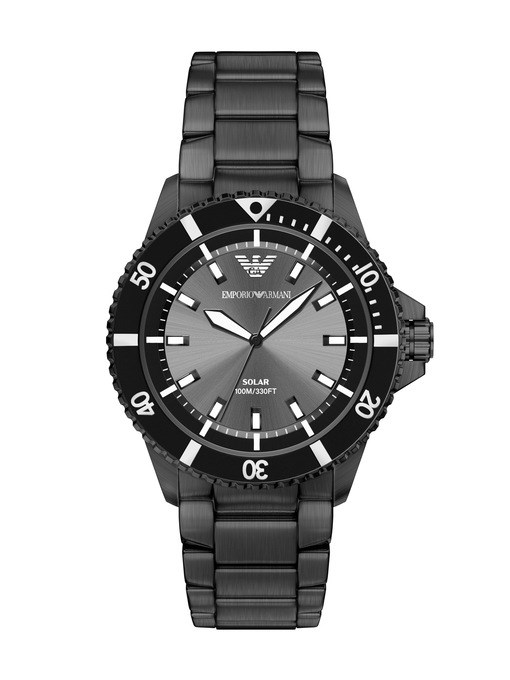 Emporio Armani Archetipo Automatic Brown Leather Watch