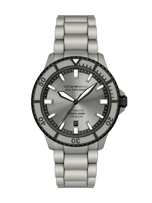 Emporio Armani World Explorer Chronograph Green Ceramic Watch