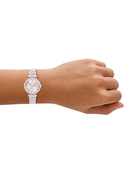 Emporio Armani Two-Hand Nude Ceramic Watch Emporio Armani Two-Hand Nude Ceramic Watch