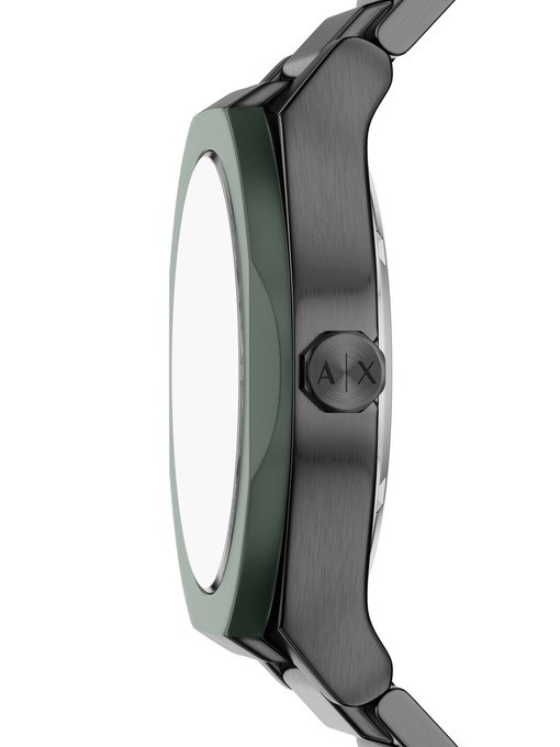 Armani Exchange Sync Automatic Gunmetal Stainless Steel Watch Armani Exchange Sync Automatic Gunmetal Stainless Steel Watch