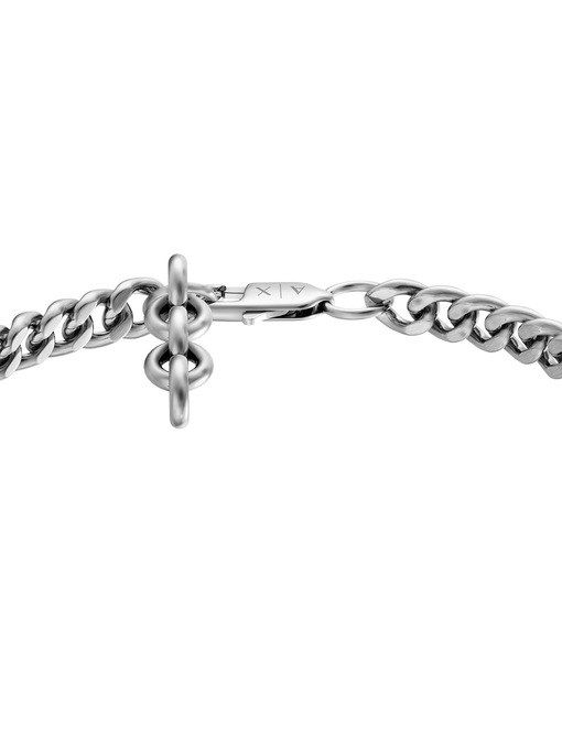 Armani Exchange Stainless Steel ID Bracelet Armani Exchange Stainless Steel ID Bracelet