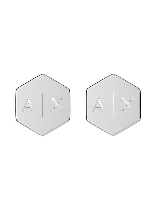 Armani Exchange Stainless Steel Stud Earrings