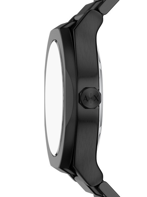 Armani Exchange Sync Automatic Black Stainless Steel Watch Armani Exchange Sync Automatic Black Stainless Steel Watch