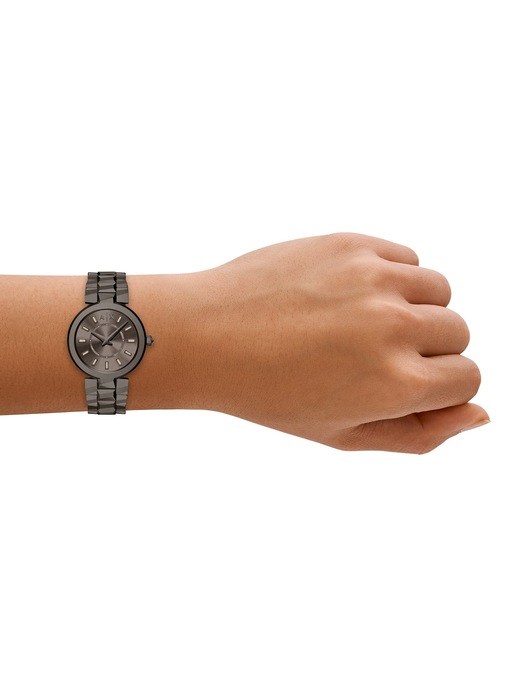 Armani Exchange Audora Two-Hand Brown Stainless Steel Watch Armani Exchange Audora Two-Hand Brown Stainless Steel Watch