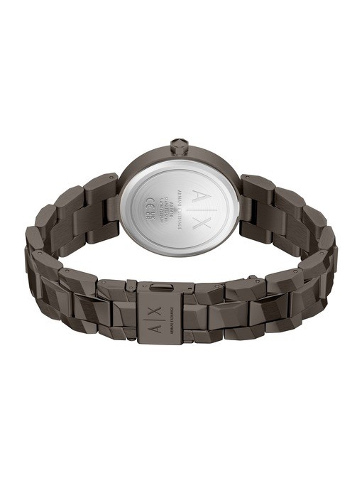 Armani Exchange Audora Two-Hand Brown Stainless Steel Watch Armani Exchange Audora Two-Hand Brown Stainless Steel Watch
