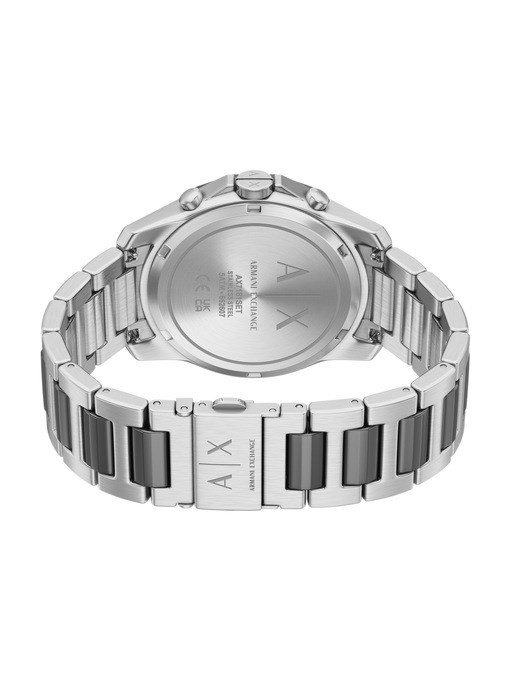 Armani Exchange Chronograph Two-Tone Stainless Steel Watch and Interchangeable Strap Set Armani Exchange Chronograph Two-Tone Stainless Steel Watch and Interchangeable Strap Set