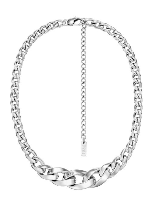 Diesel Stainless Steel Pendant Necklace