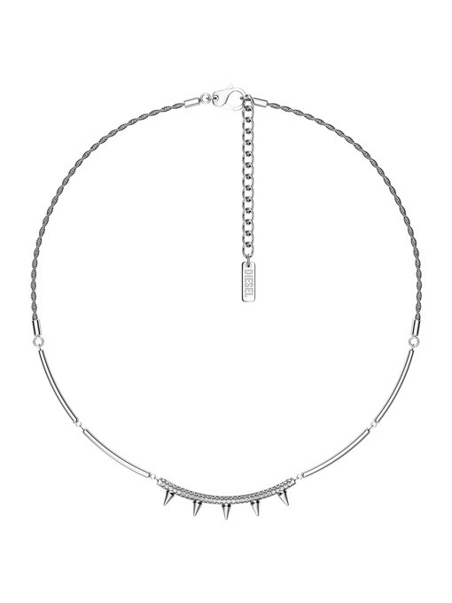 Diesel Stainless Steel Chain Necklace