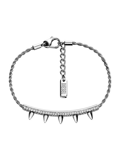 Diesel Stainless Steel ID Bracelet