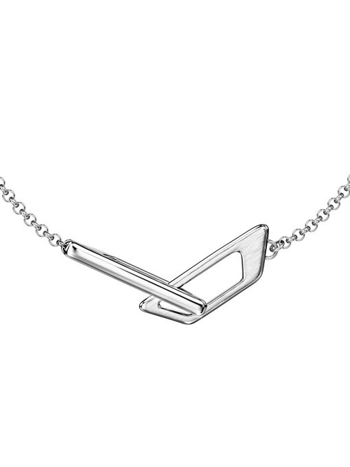 Diesel Stainless Steel Band Necklace Diesel Stainless Steel Band Necklace