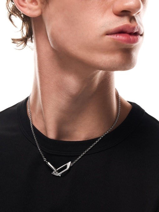 Diesel Stainless Steel Band Necklace Diesel Stainless Steel Band Necklace