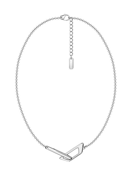 Diesel Stainless Steel Chain Necklace