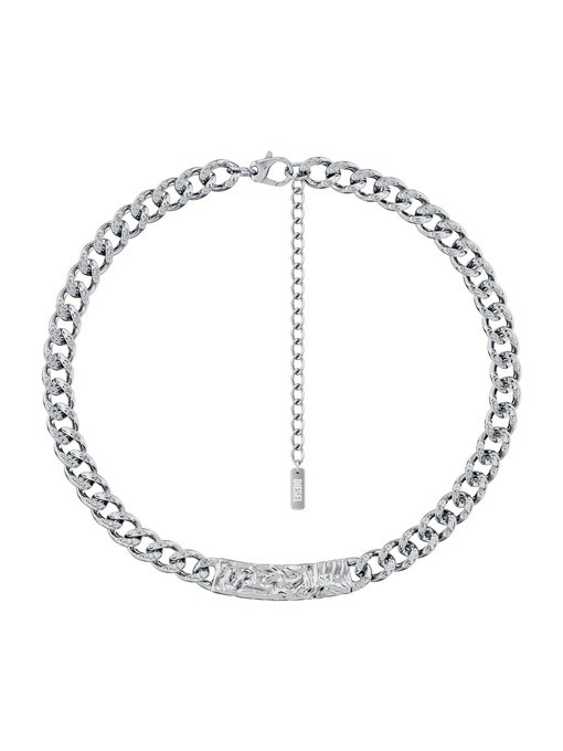 Diesel Stainless Steel Pendant Necklace