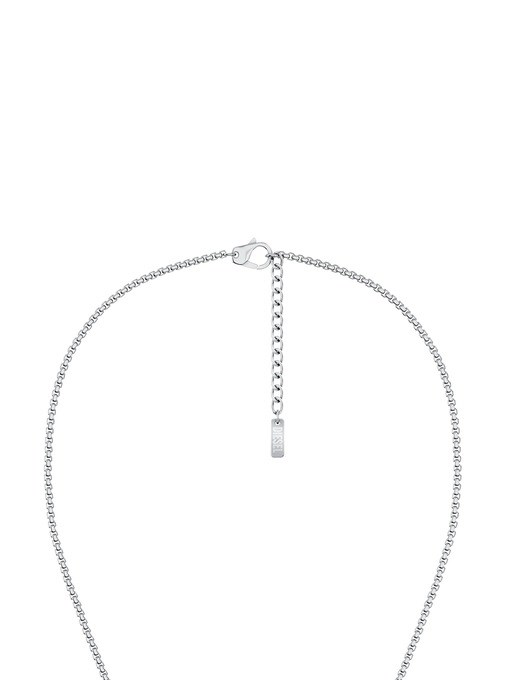 Diesel Stainless Steel Dog Tag Necklace