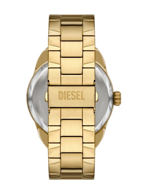 Diesel Spiked Automatic Gold-Tone Stainless Steel Watch