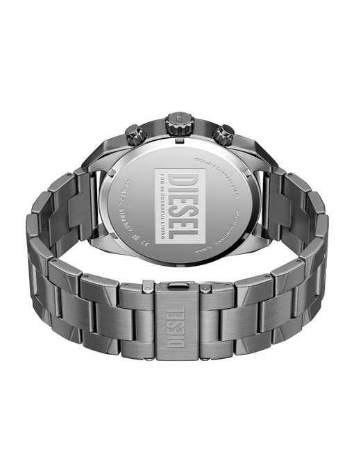 Diesel Spiked Chronograph Gunmetal Stainless Steel Watch Diesel Spiked Chronograph Gunmetal Stainless Steel Watch