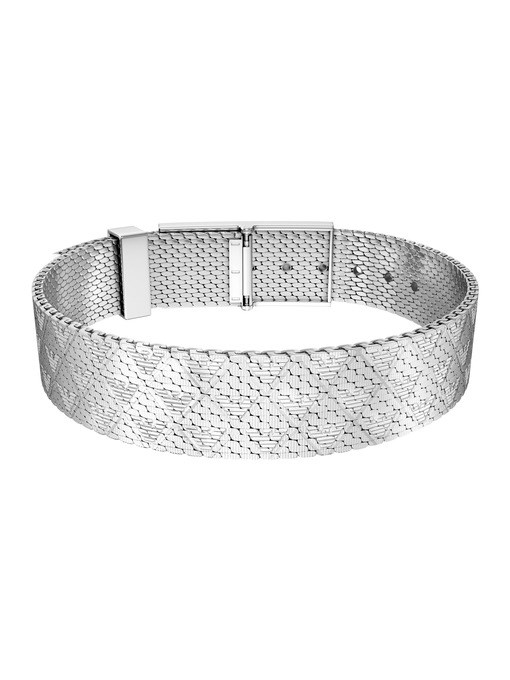 Emporio Armani Stainless Steel ID Bracelet