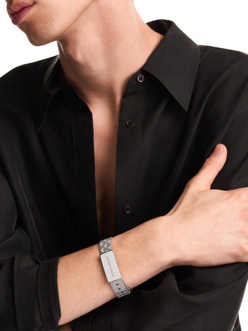 Emporio Armani Stainless Steel ID Bracelet