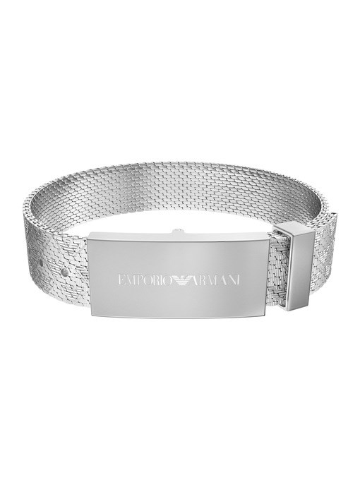 Emporio Armani Stainless Steel ID Bracelet