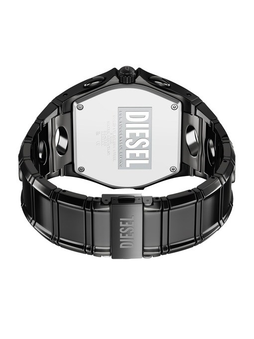 Diesel D-Curve Chronograph Gunmetal Stainless Steel Watch