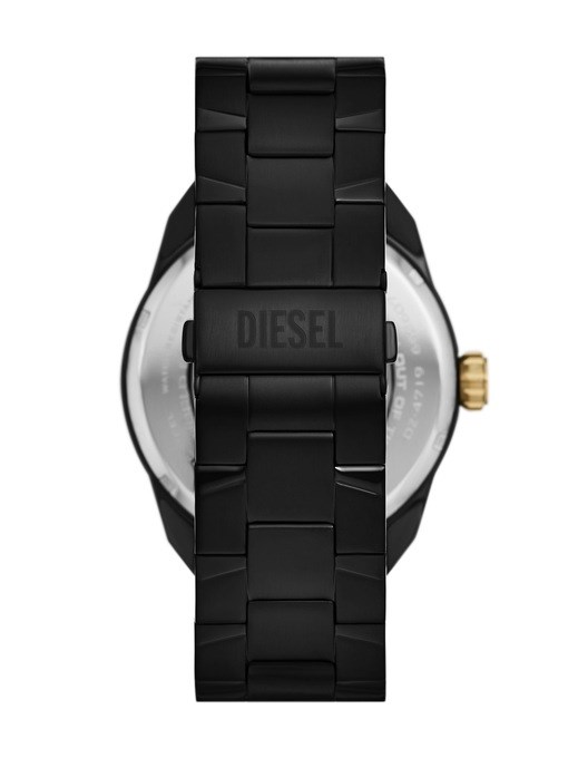 Diesel Spiked Automatic Black Stainless Steel Watch Diesel Spiked Automatic Black Stainless Steel Watch