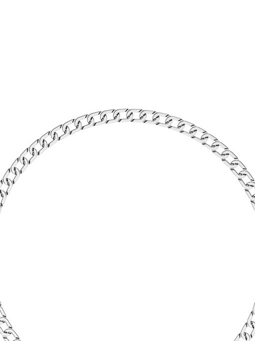 Emporio Armani Two-Tone Stainless Steel Chain Necklace Emporio Armani Two-Tone Stainless Steel Chain Necklace