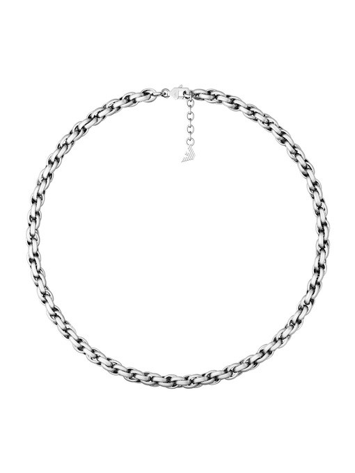 Emporio Armani Stainless Steel Chain Necklace