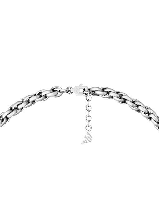 Emporio Armani Stainless Steel Chain Necklace