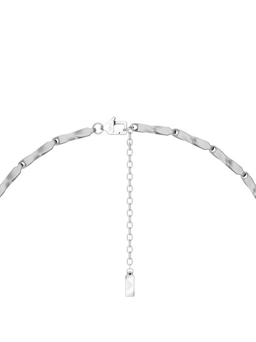 Emporio Armani Stainless Steel Chain Necklace