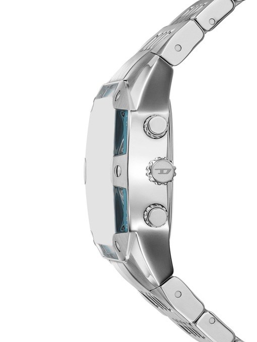 Diesel Spiked Cushion Chronograph Stainless Steel Watch Diesel Spiked Cushion Chronograph Stainless Steel Watch