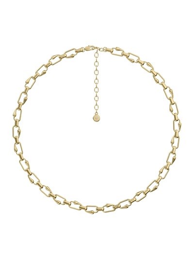 Emporio Armani Gold-Tone Brass Chain Necklace