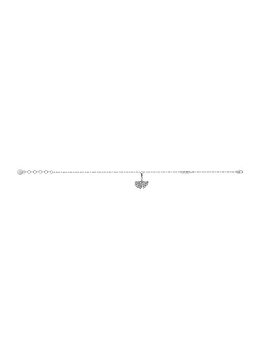 Emporio Armani Silver-Tone Brass Pendant Bracelet Emporio Armani Silver-Tone Brass Pendant Bracelet