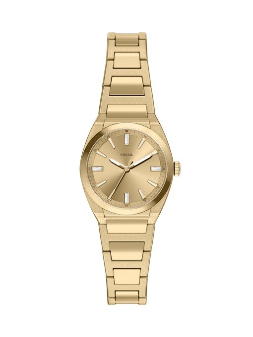 Everett Three-Hand Gold-Tone Stainless Steel Watch Everett Three-Hand Gold-Tone Stainless Steel Watch