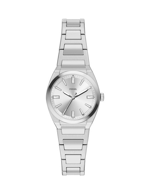 Everett Three-Hand Stainless Steel Watch