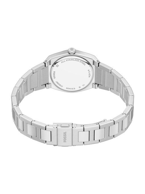 Everett Three-Hand Stainless Steel Watch