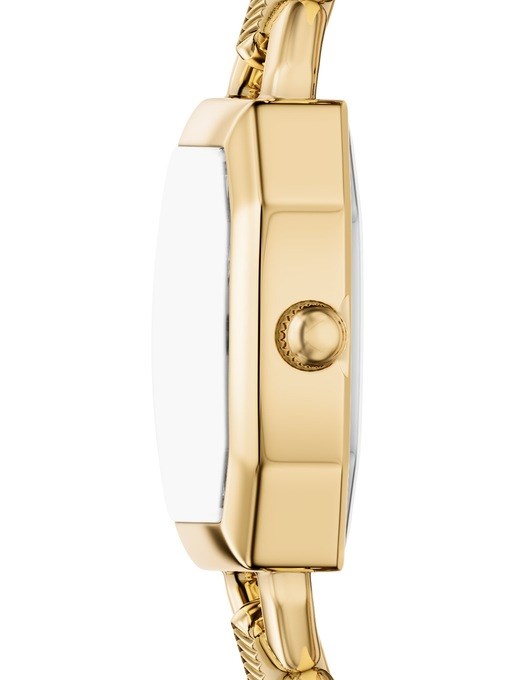 Harlow Three-Hand Brown Leather and Gold-Tone Stainless Steel Watch Harlow Three-Hand Brown Leather and Gold-Tone Stainless Steel Watch