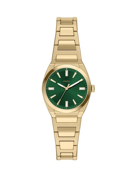 Everett Three-Hand Stainless Steel Watch