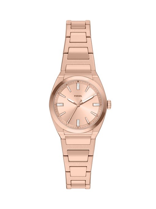 Everett Three-Hand Stainless Steel Watch