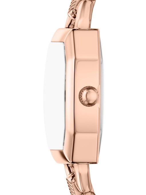 Harlow Three-Hand Green Leather and Rose Gold-Tone Stainless Steel Watch Harlow Three-Hand Green Leather and Rose Gold-Tone Stainless Steel Watch
